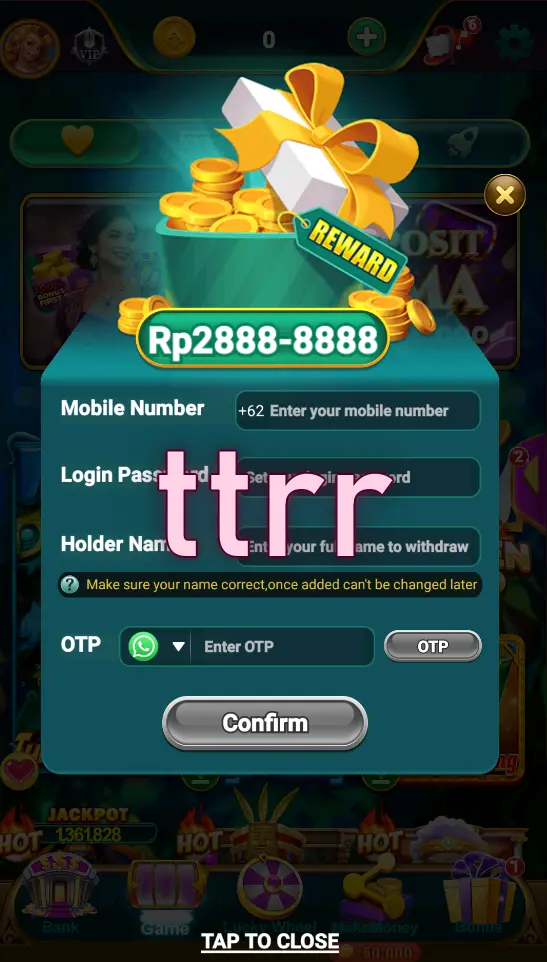 ttrr Login